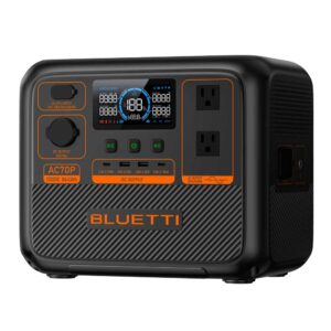 Estación de Energía Portátil Bluetti AC70P | 1000W 864Wh | LiFePO4 con Power Lifting 2000W y Carga Turbo