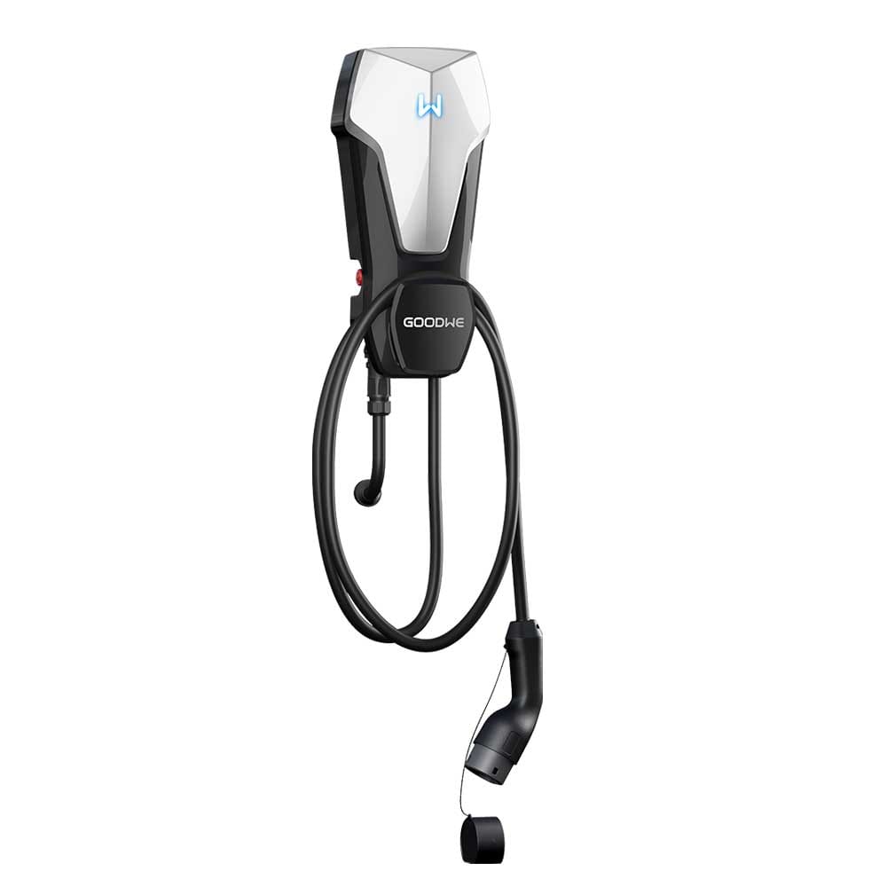 Cargador GoodWe HCA 7kW para Auto Electrico (VE) | Monofasico con App y Modo Solar, Stock en Paraguay