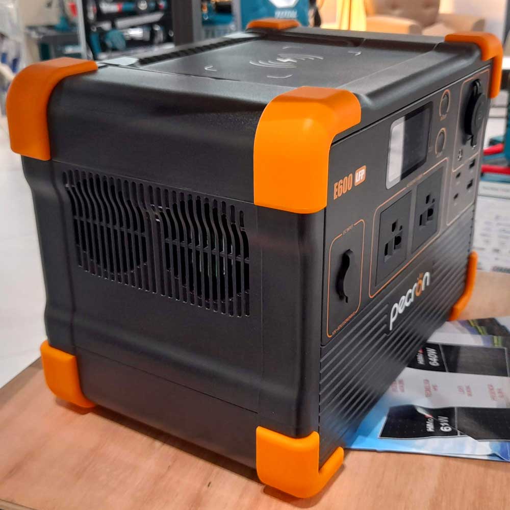 Estacion de Energia PECRON E600LFP | 1200W 614Wh LiFePO | Carga Rapida 2.2h con 11 Puertos y App - Imagen 5