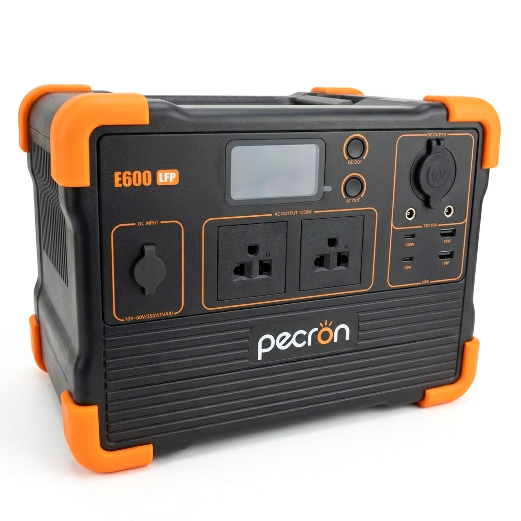 Estacion de Energia Portatil Pecron E600