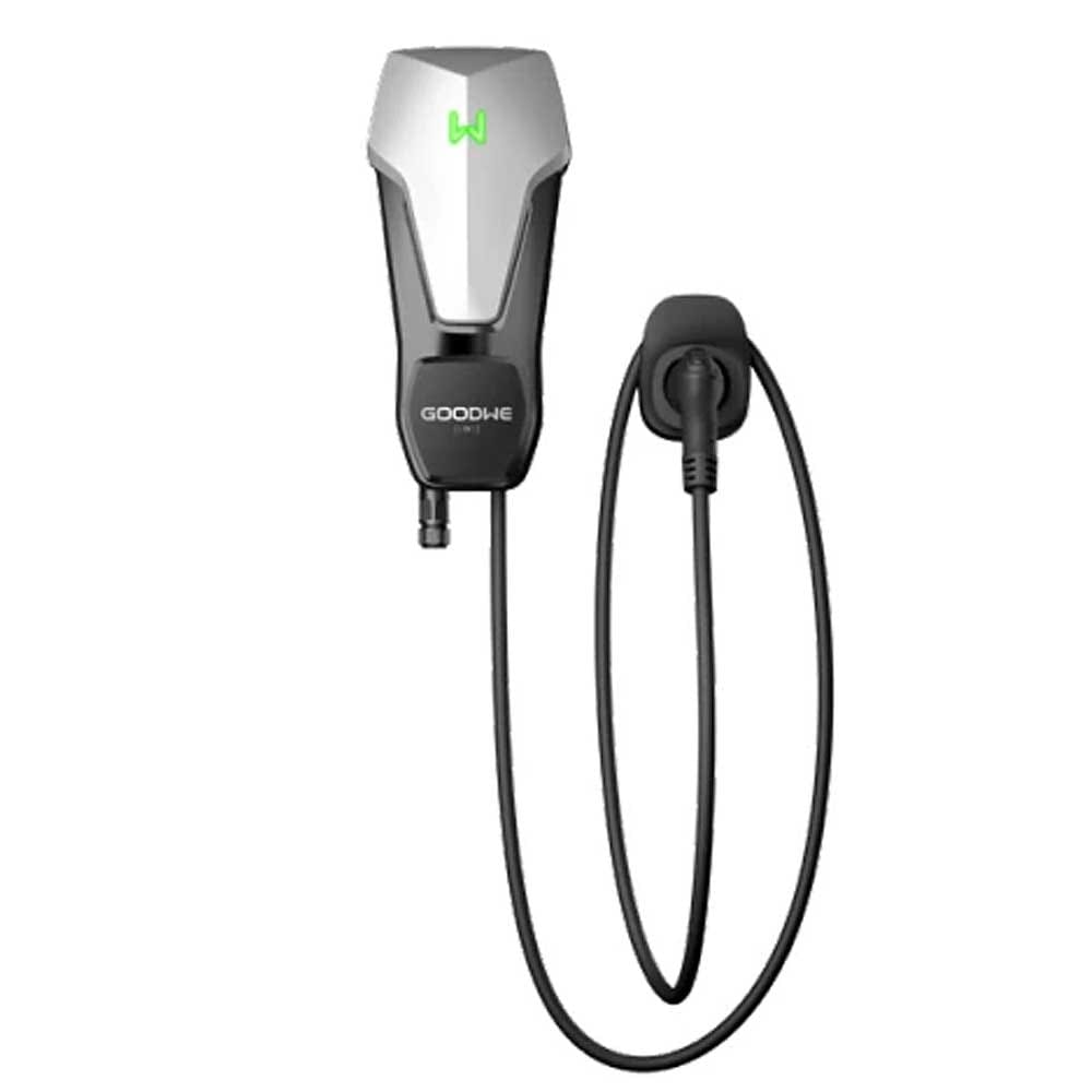 Cargador GoodWe HCA 7kW para Auto Electrico (VE) | Monofasico con App y Modo Solar, Stock en Paraguay
