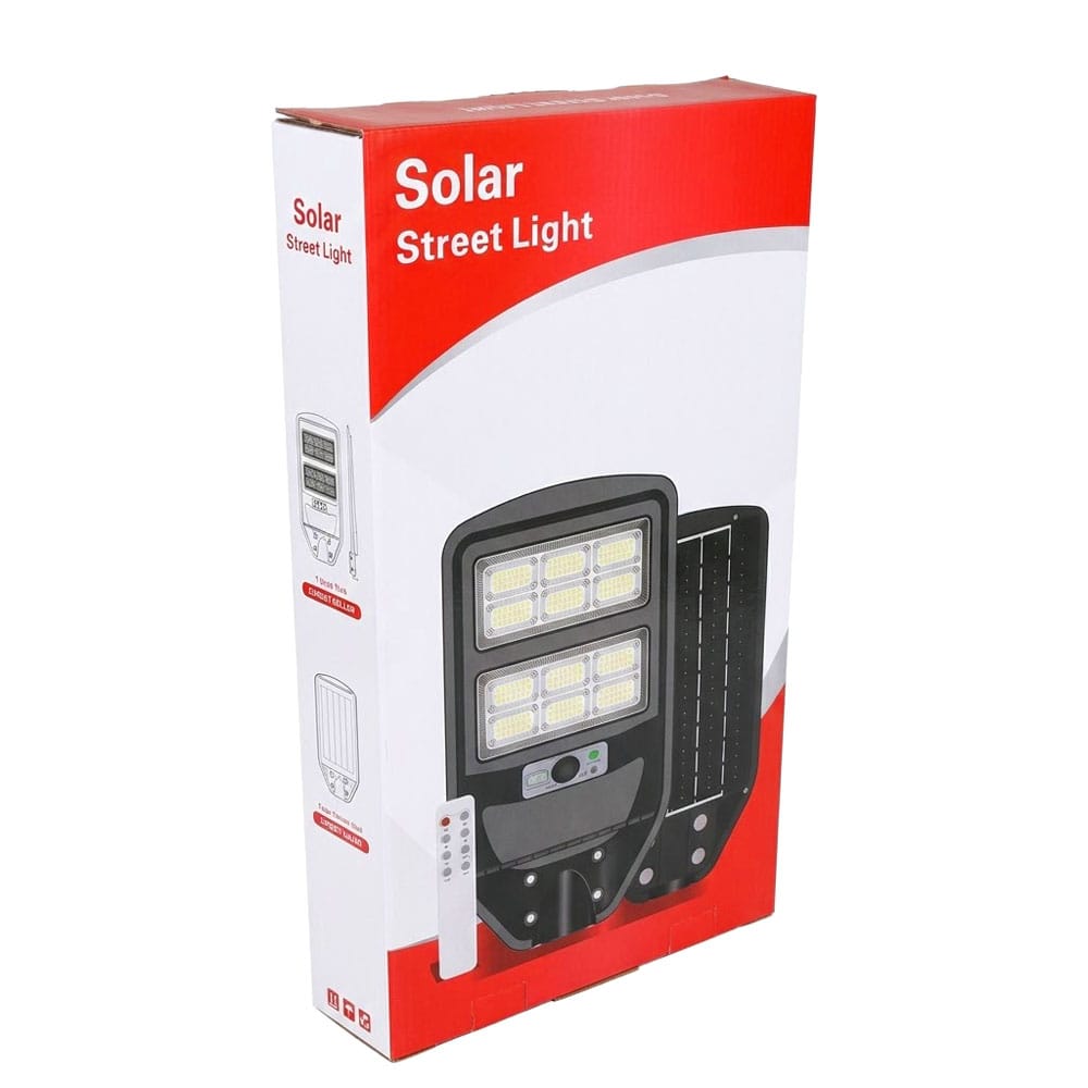 Reflector Solar MP ISGL10 80W | Farola Todo-en-Uno LiFePO4 con Sensor de Movimiento y Mando - Imagen 3