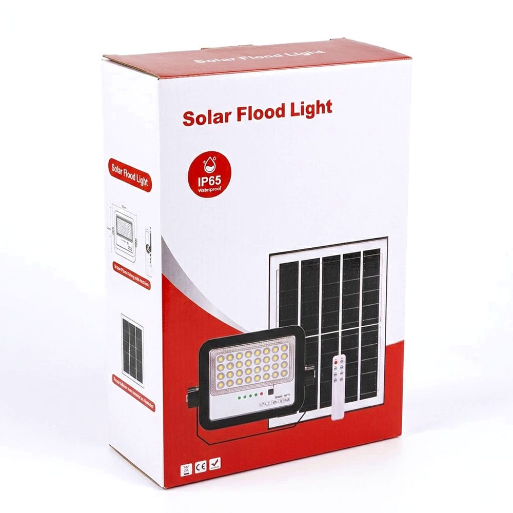 Reflector Solar MP SFL-PL-50W | Panel Integrado con Batería LiFePO4 y Mando | Iluminación Autónoma IP65 - Imagen 3