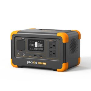 Estacion de Energia PECRON E300LFP | 600W 288Wh LiFePO | Carga Rapida 1.2h con App y UPS