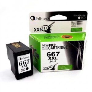 Cartucho PrinterS 667 Negro Compatible HP