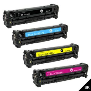 TONER PrinterS XXL p/HP CC530/CF380(312A)/CE410 Negro
