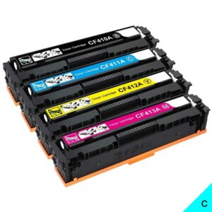 TONER PrinterS XXL p/HP CF411 (410A) Cyan