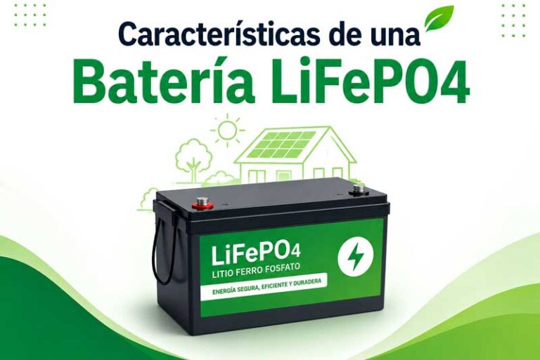 Características de una Batería LiFePO4 | La mejor opción para energía solar en Paraguay