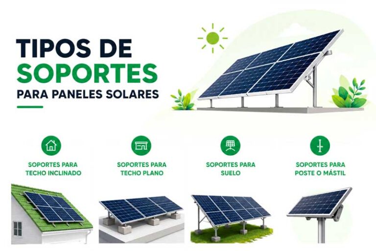 ¿Qué tipos de soportes hay para paneles solares? | Guía Paraguay 2026
