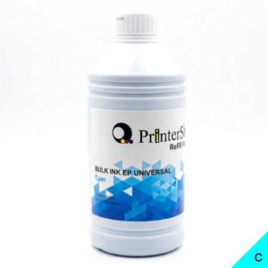 TINTA BOTELLA 1L PRINTERS P/EPSON - CYAN