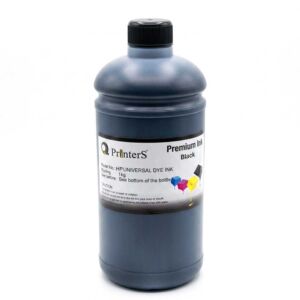 TINTA BOTELLA 1L PRINTERS P/HP - BLACK