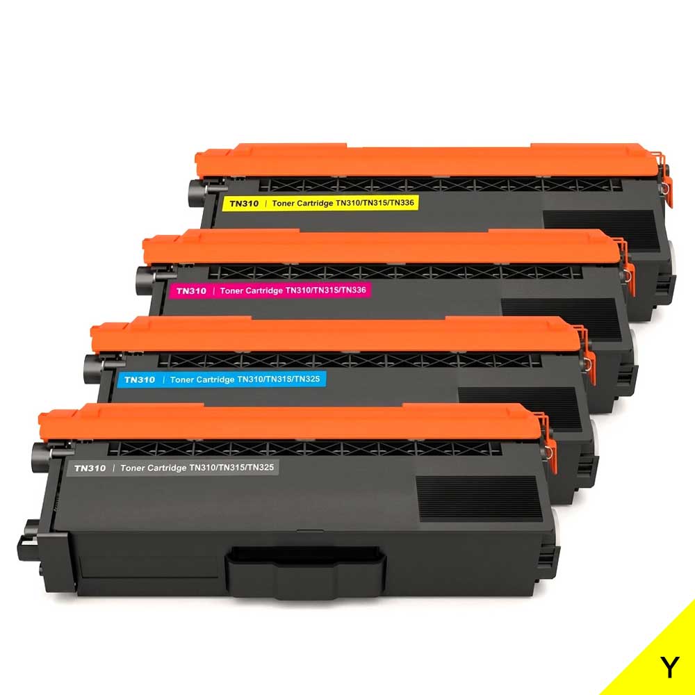 TONER PrinterS XXL p/BROTHER TN-315,325,345,375,395 Y YELLOW
