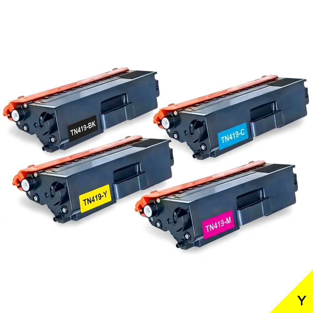 TONER PrinterS XXL p/BROTHER TN-419Y YELLOW