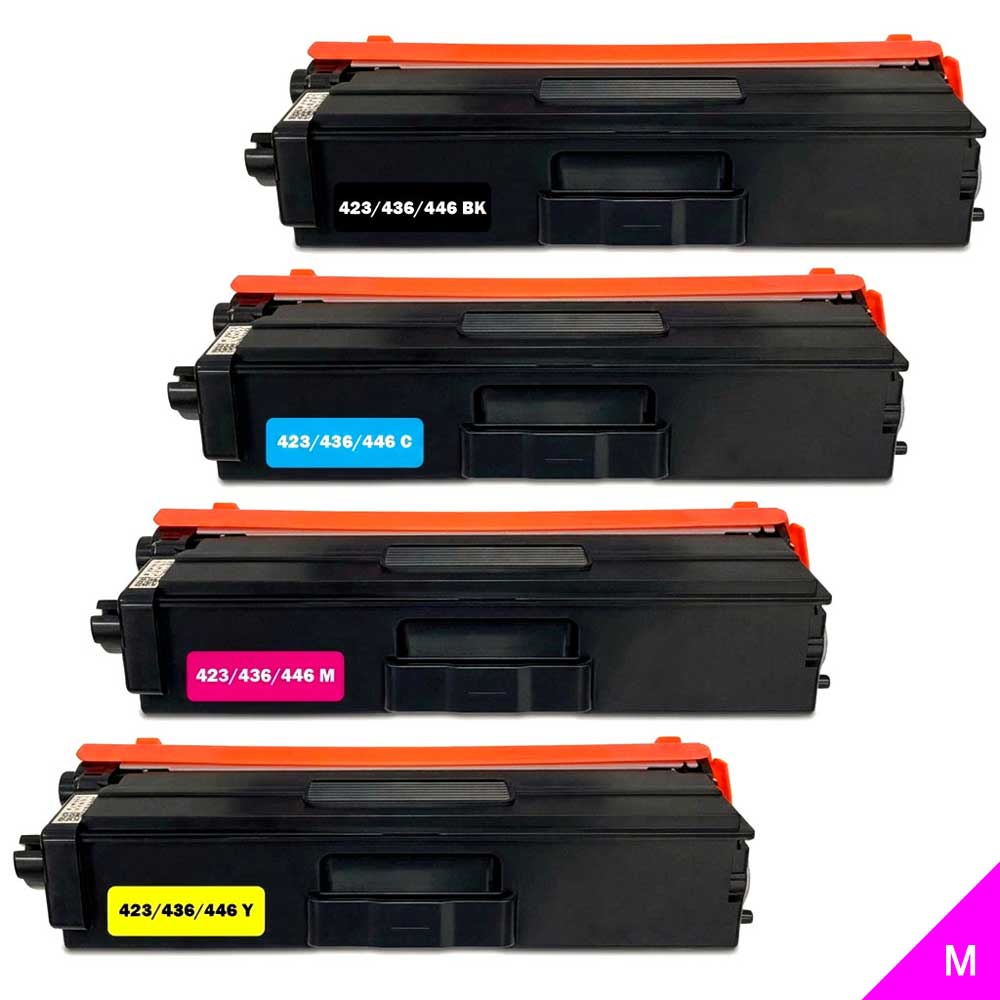 TONER PrinterS XXL p/BROTHER TN-426/436/446M MAGENTA