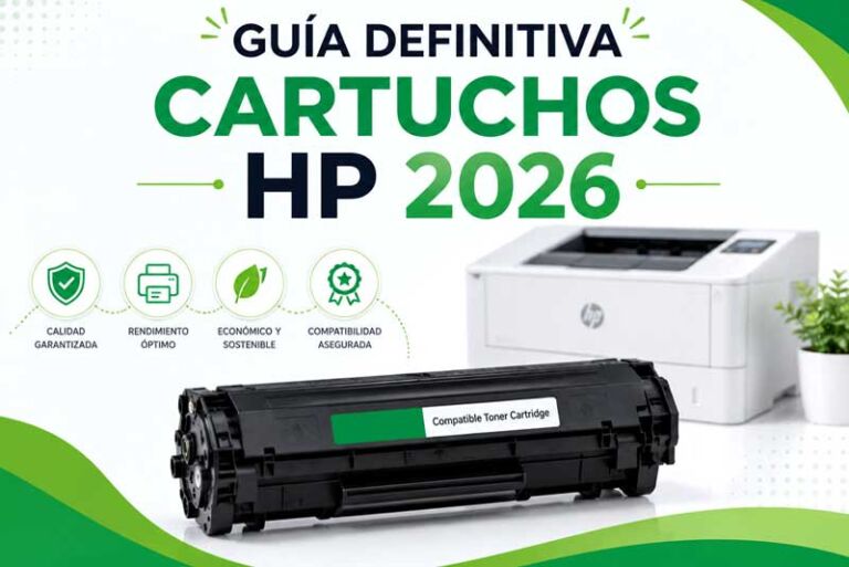 Guía Definitiva Cartuchos HP 2026