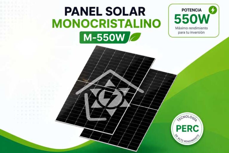 Panel Solar SUNPOWER Monocristalino M-550W