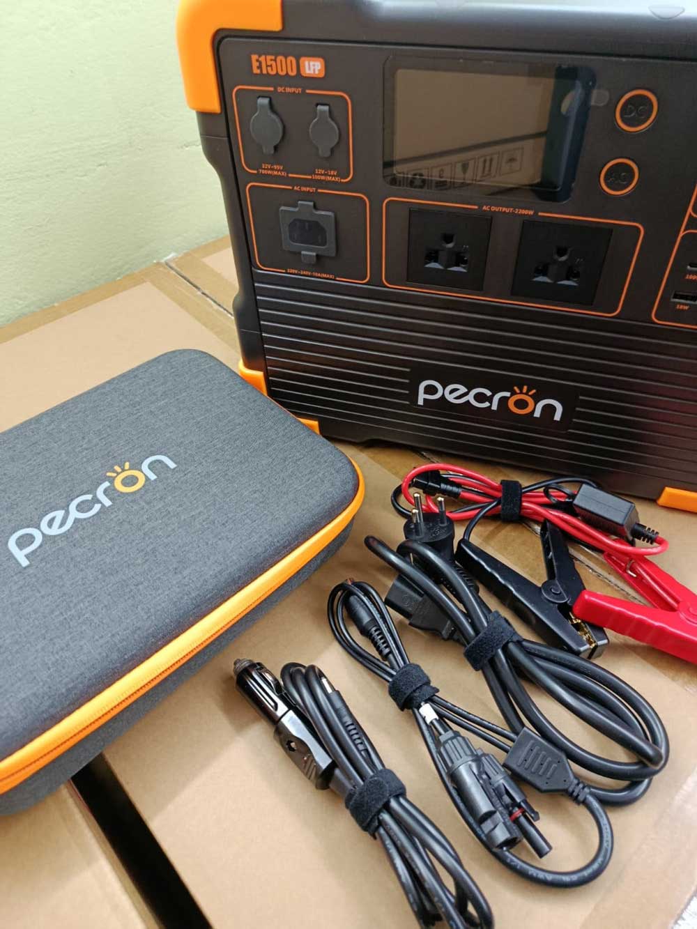 Estación de Energia PECRON E1500LFP | 2200W 1536Wh LiFePO | Expandible a 7680Wh con Carga Ultra Rapida - Imagen 5