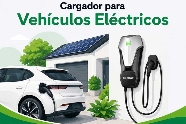 Cargador EV GoodWe HCA 7kW Paraguay | Carga Solar 2026
